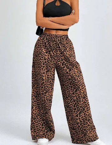 Pantaloni SHEIN, animal print