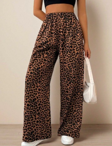 Pantaloni SHEIN, animal print