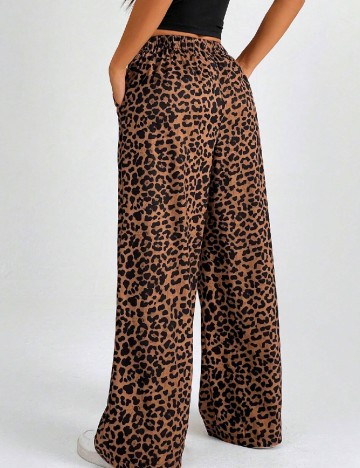 Pantaloni SHEIN, animal print