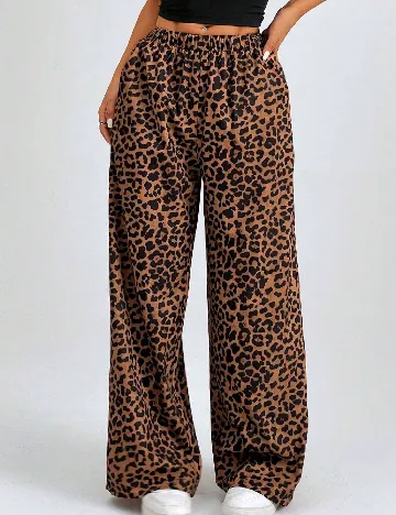 Pantaloni SHEIN, animal print