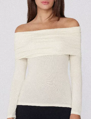 Bluza Tezenis, ecru