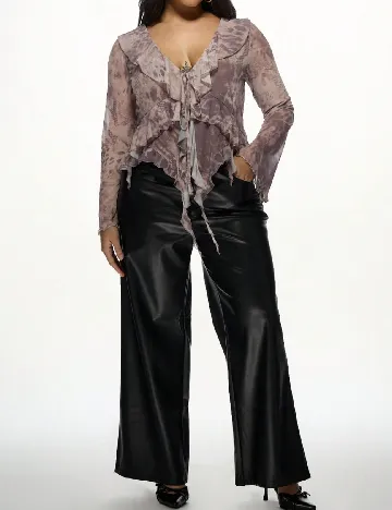 Bluza MISSGUIDED Plus Size, mix culori