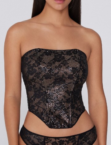 Corset Tezenis, negru