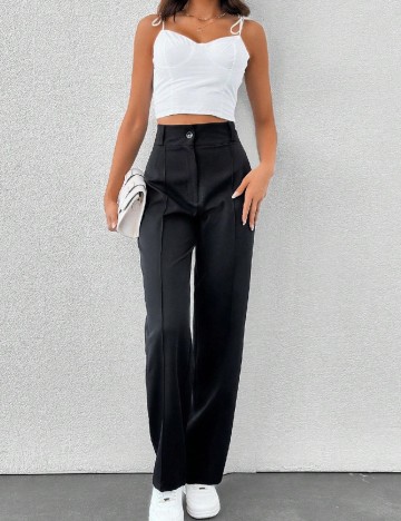 Pantaloni SHEIN, negru