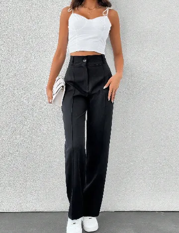 Pantaloni SHEIN, negru
