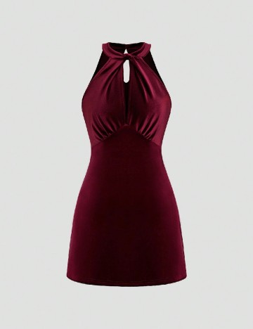 Rochie scurta SHEIN, visiniu