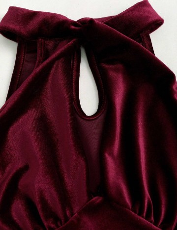 Rochie scurta SHEIN, visiniu