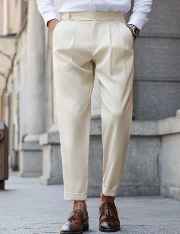 Pantaloni SHEIN, crem