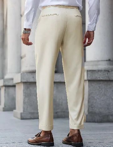 Pantaloni SHEIN, crem