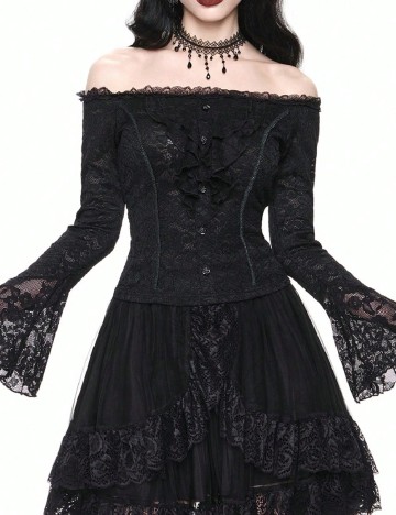 Bluza Romwe, negru