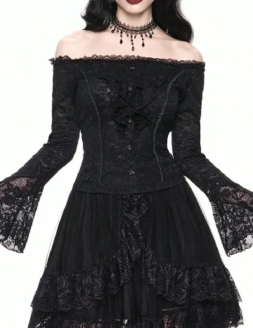 Bluza Romwe, negru