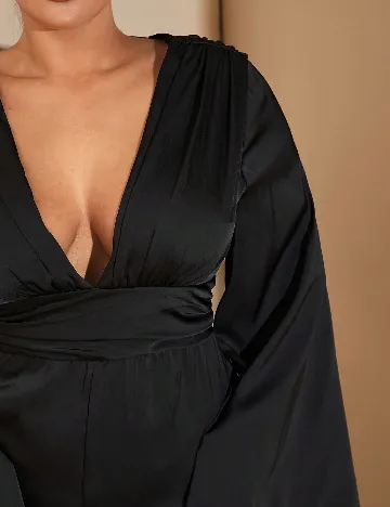 Salopeta SHEIN CURVE, negru