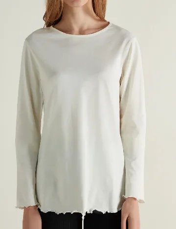 Bluza Tezenis, ecru