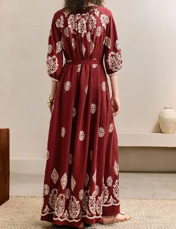 Rochie lunga Arave, rosu