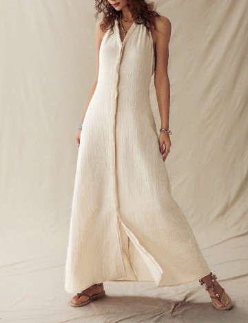 Rochie lunga SHEIN, bej