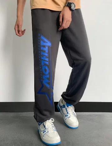 Pantaloni Shein Kids, gri