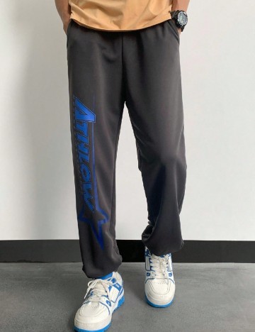 Pantaloni Shein Kids, gri