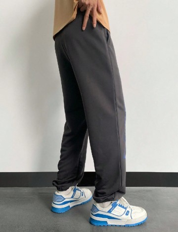 Pantaloni Shein Kids, gri