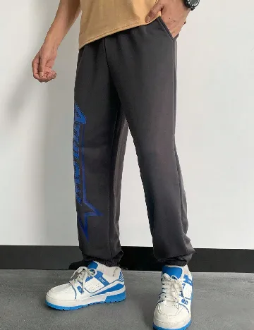 Pantaloni Shein Kids, gri