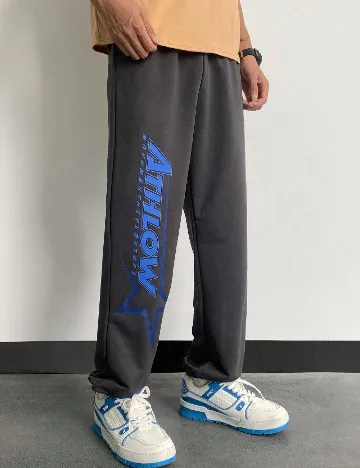 Pantaloni Shein Kids, gri