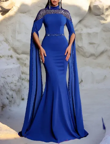 Rochie lunga SHEIN, albastru