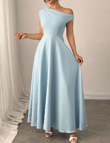 Rochie lunga SHEIN, albastru