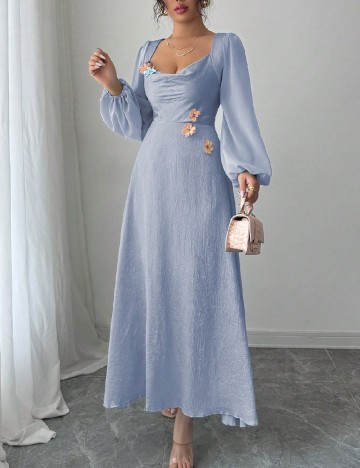 Rochie lunga SHEIN, albastru