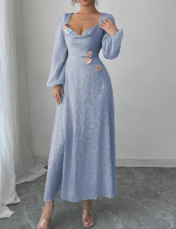 Rochie lunga SHEIN, albastru