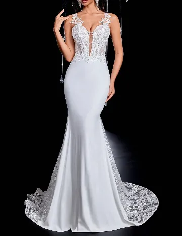 Rochie lunga SHEIN, alb