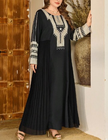 Rochie lunga SHEIN CURVE, negru