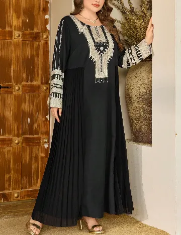 Rochie lunga SHEIN CURVE, negru