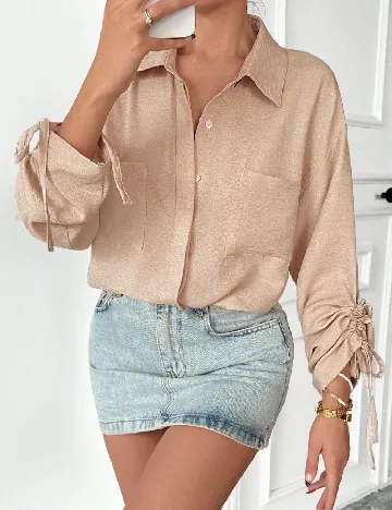 Bluza SHEIN, maro deschis