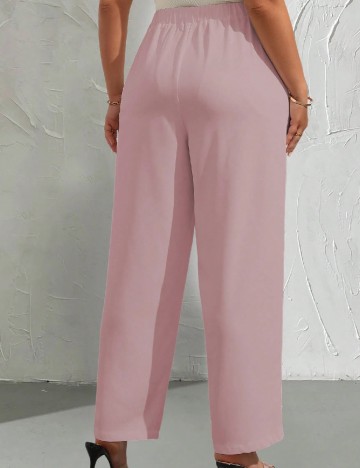 Pantaloni SHEIN CURVE, roz