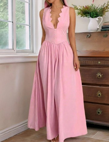 Rochie lunga SHEIN, roz
