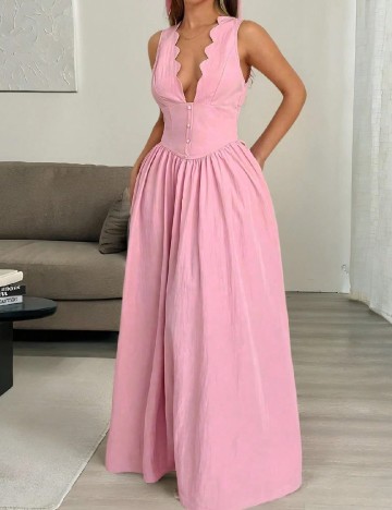 Rochie lunga SHEIN, roz