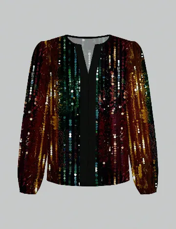 Bluza SHEIN CURVE, mix culori