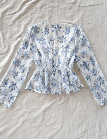 Bluza SHEIN CURVE, alb