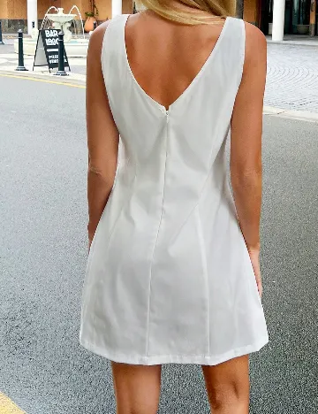 Rochie scurta Forever 21, alb