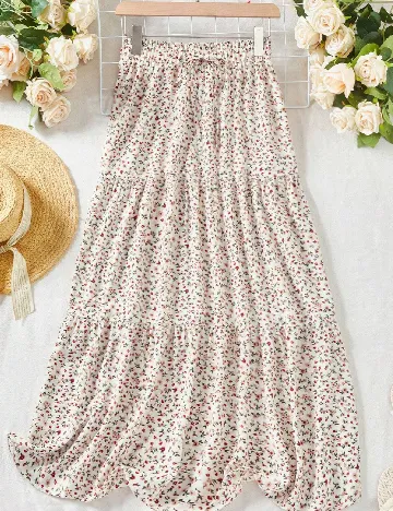 Fusta SHEIN, floral print