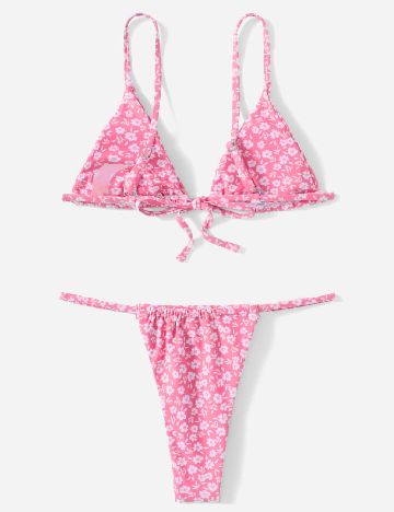 Costum de baie SHEIN, roz