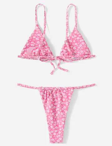 Costum de baie SHEIN, roz
