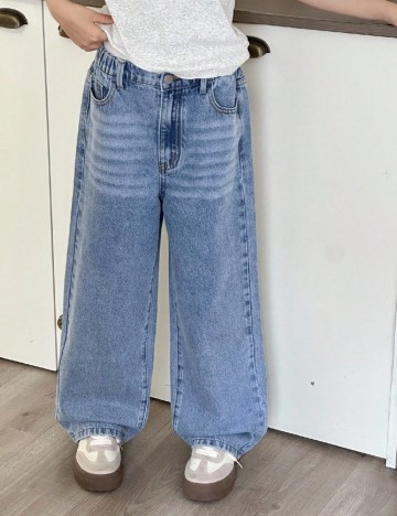 Blugi Shein Kids, albastru