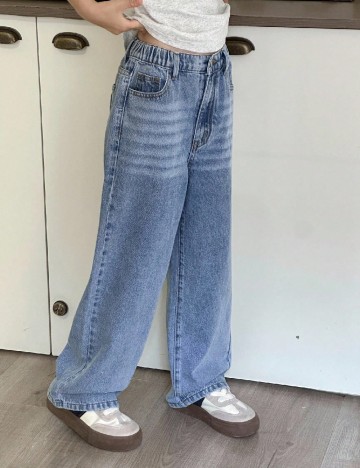 Blugi Shein Kids, albastru