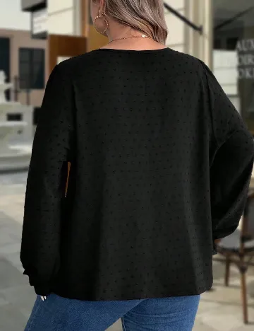 Bluza SHEIN CURVE, negru