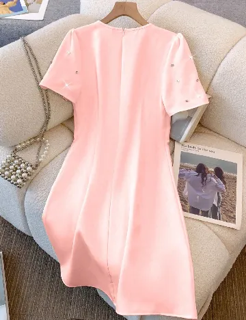 Rochie scurta SHEIN, roz