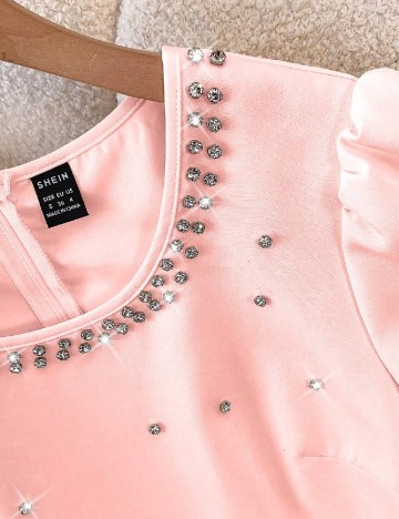 Rochie scurta SHEIN, roz