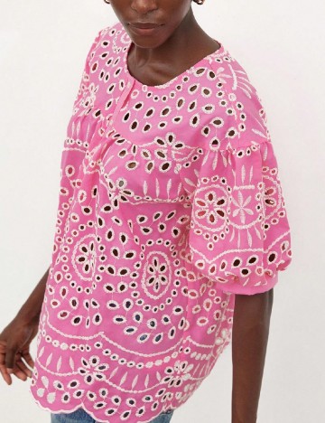 Bluza Aveloria, roz