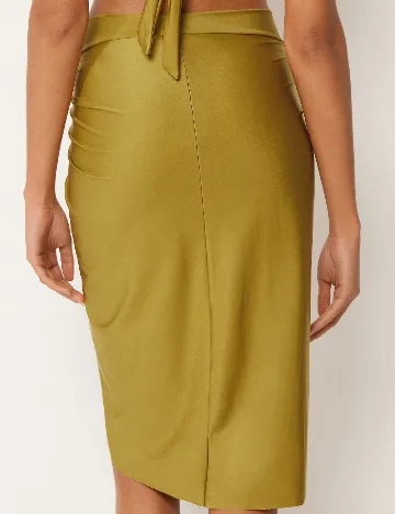 Fusta de plaja Calzedonia, verde