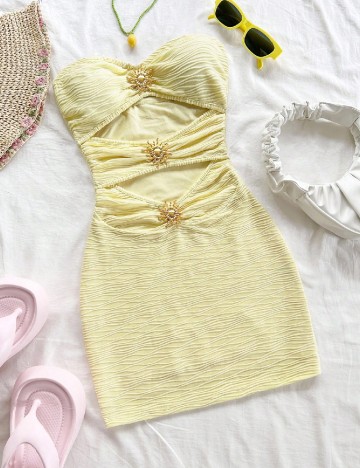 Rochie scurta SHEIN, gri