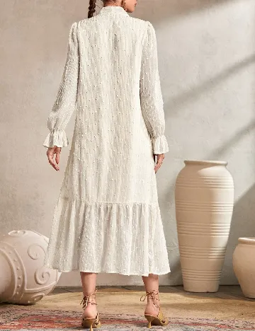 Rochie medie SHEIN, crem